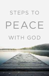Tract - Steps To Peace With God (ESV) (Pack Of 25)
