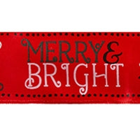 Merry and Bright Ribbon
