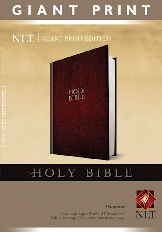 NLT Giant Print Bible-Hardcover