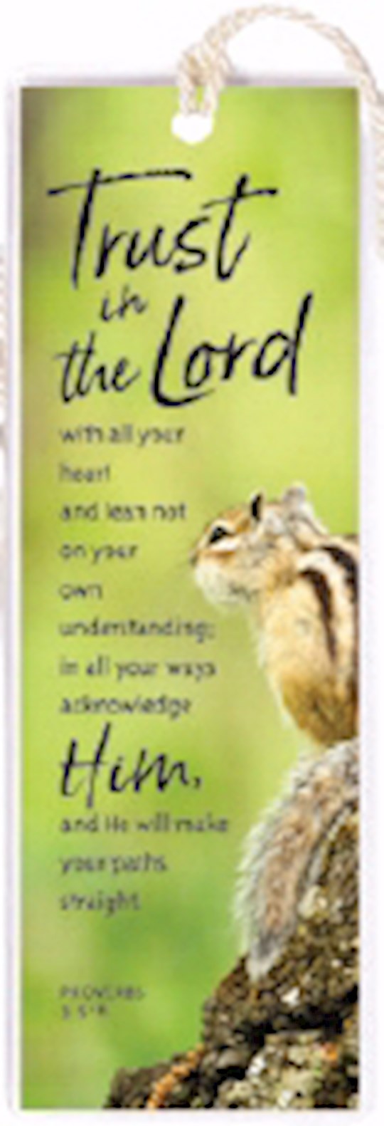 Bookmark-Trust In The Lord