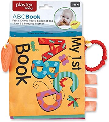 Playtex Baby's First Teething Book ABC