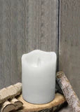 3" x 4" Real Wax Flameless Led Candle