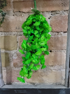 10" Green Natural Touch Hanging Sedum Vine Pick