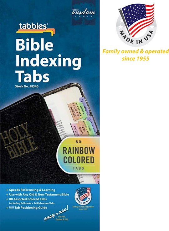 Bible Tab-Rainbow O\&N Testament