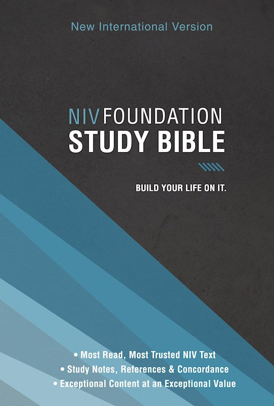 NIV Foundation Study Bible-Hardcover