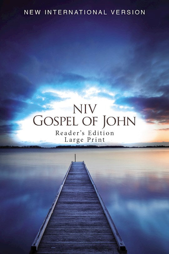 NIV Gospel of John Large Print
