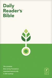 NLT Daily Reader's Bible-Softcover
