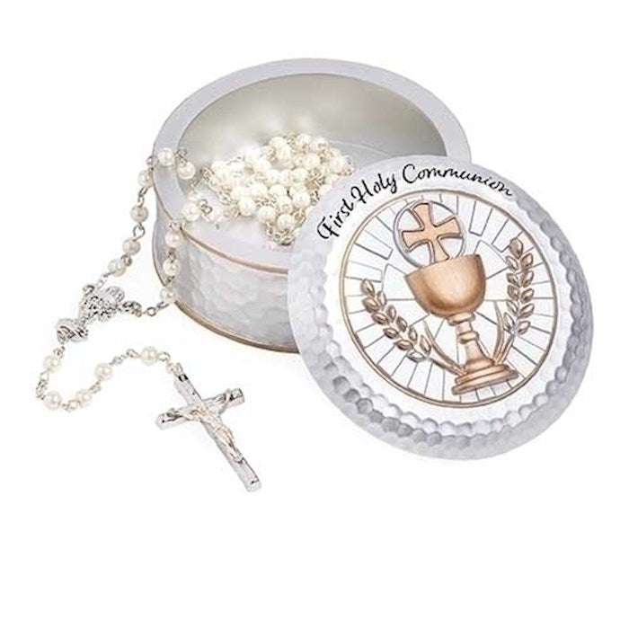 Keepsake Box-First Communion (Rosary Not included)
