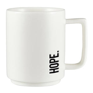 Matte Cafe Mug-Hope (15 Oz)