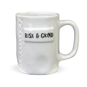 Rise and Grind Artisan Home Mug