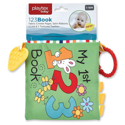 Playtex Baby's First Teething Book 123
