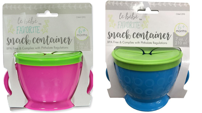 Le BeBe  Snack Container Green