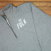 Load image into Gallery viewer, ‘The Folk’ Quarter Zip Sweatshirt
