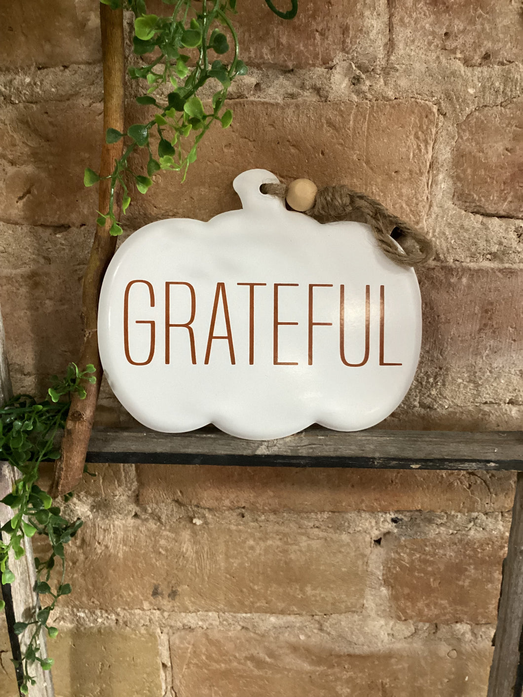 Grateful Tin Pumpkin