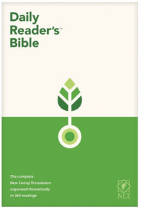 NLT Daily Reading Bible Hard Cover