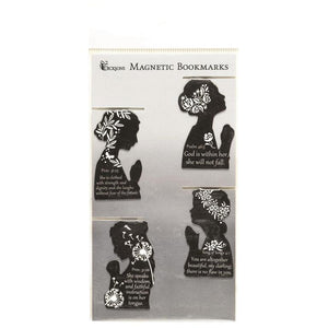 Magnetic Book-marker 4 PC, Silhouette