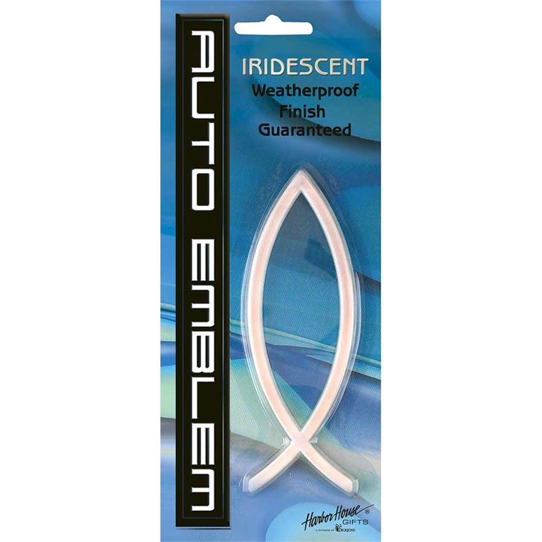 Auto Decal-3D Fish - Iridescent