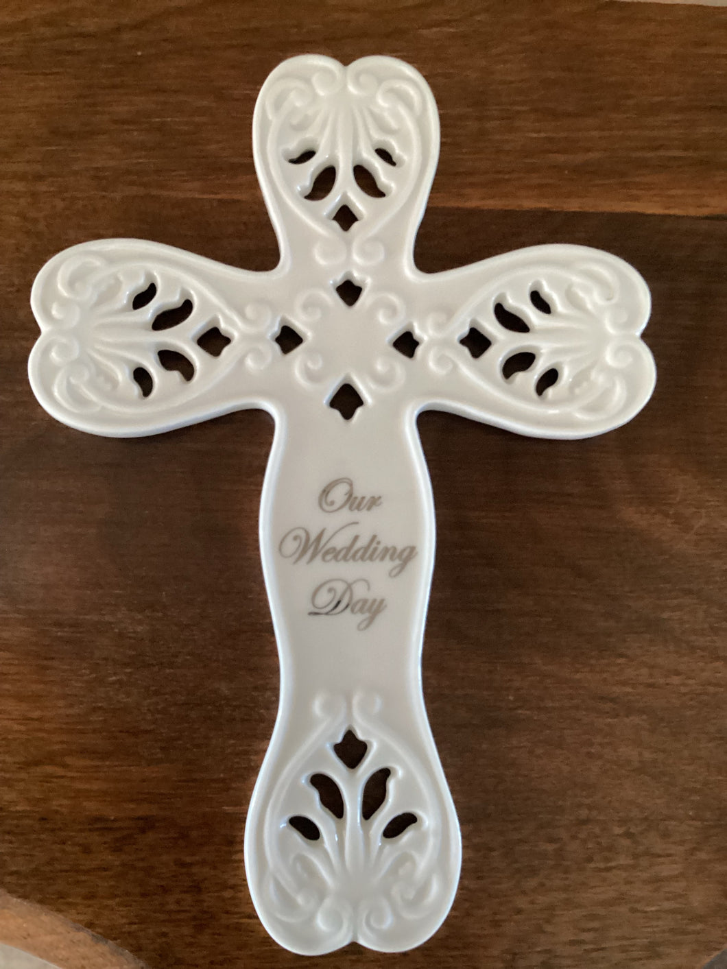 Our Wedding Day Cross