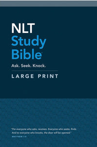 NLT Large Print Study Bible