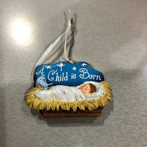 Child is born Ornament
