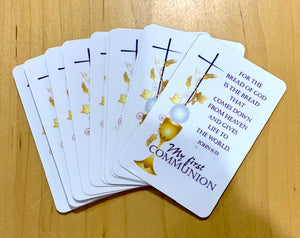 My First Communion Pocket Card