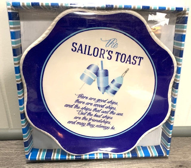 Sailor's Toast Plate